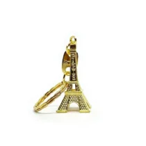 Chaveiro Torre Eiffel Dourada UN. - Make+