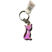 Chaveiro de Gatinho Roxo UN.- Make+