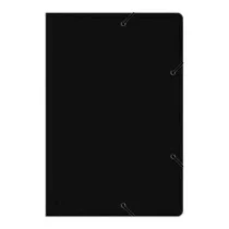 Pasta C/ Elástico Fina De Papelão Preto UN. - Frama