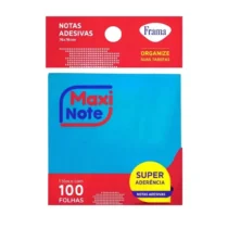 Bloco Adesivo 76 mm X 76 mm Tom Pastel Azul C/ 100 FLS. - Maxi