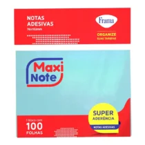 Bloco Adesivo 76 mm X 102 mm Tom Pastel Azul C/ 100 FLS. - Maxi