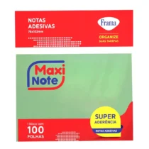 Bloco Adesivo 76 mm X 102 mm Tom Pastel Verde C/ 100 FLS. - Maxi