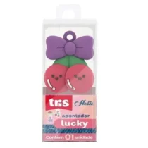 Apontador Chaveiro Holic Lucky C/ 1 Furo Cereja UN. - Tris