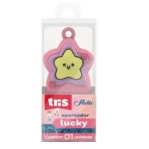 Apontador Chaveiro Holic Lucky C/ 1 Furo Estrela UN. - Tris