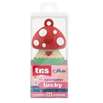 Apontador Chaveiro Holic Lucky C/ 1 Furo Cogumelo UN. - Tris