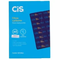 Papel Carbono Filme Manuscrito Azul C/100 UN. - Cis