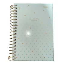 Caderno 1 / 8 Sweetly Verde C/ 80 Fls UN. - Cadersil