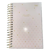 Caderno 1 / 8 Sweetly Bege C/ 80 Fls UN. - Cadersil