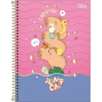 Caderno Espiral Capy Clup Rosa 80 Fls. - Tilibra