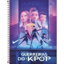 Caderno Espiral Guerreiras Do Kpop World 80 Fls. - Tilibra