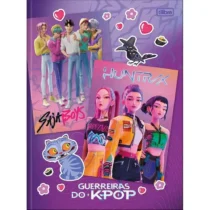 Caderno Brochura Guerreiras Do Kpop 80 Fls. - Tilibra