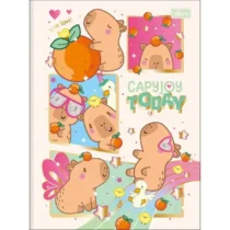 Caderno Brochura Capy Club Branco 80 Fls. - Tilibra