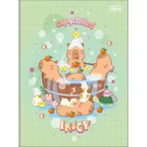 Caderno Brochura Capy Club Verde 80 Fls. - Tilibra