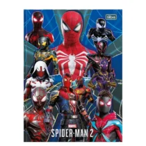 Caderno Brochura Spider Man 2 Marvel 80 Fls. - Tilibra