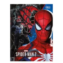 Caderno Brochura Spider Man 2 Marvel Homem Aranha E Venom 80 Fls. - Tilibra