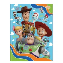 Caderno Brochura Toy Story Azul Claro 80 Fls. - Tilibra