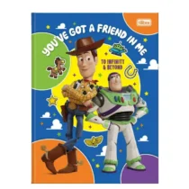 Caderno Brochura Toy Story Azul 80 Fls. - Tilibra