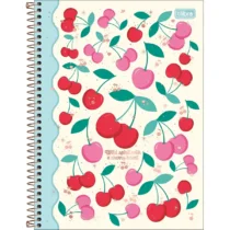 Caderno De 10 Mat. Amarena Branca 160 Fls. - Tilibra