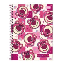 Caderno De 10 Mat. Lotso Pixar Ursinhos 160 Fls. - Tilibra