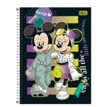 Caderno De 10 Mat. Mickey Little Moments 160 Fls. - Tilibra