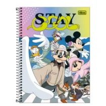 Caderno De 10 Mat. Mickey Stay Gool 160 Fls. - Tilibra