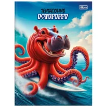 Caderno Brochura Peq. 80 Fls Tentacolino Octopoppo - Tilibra