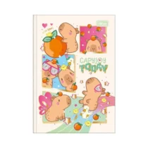 Caderno Brochura Peq Capy Club Branco 80 Fls  - Tilibra