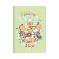 Caderno Brochura Peq Capy Club Verde 80 Fls  - Tilibra