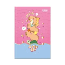 Caderno Brochura Peq Capy Club Rosa 80 Fls  - Tilibra