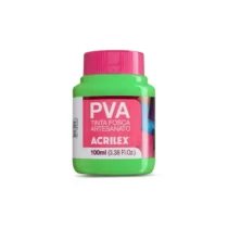 Tinta Fosca Artesanato PVA 37 ml Verde Folha - Acrilex