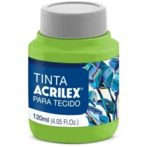 Tinta P/ Tecido Verde Folha 120 ml - Acrilex