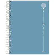 Agenda Espiral 2026 Office Color Azul C/200 Fls - Foroni