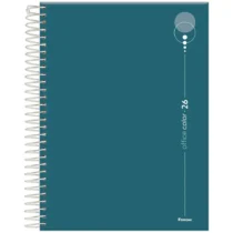 Agenda Espiral 2026 Office Color Azul Escuro C/200 Fls - Foroni