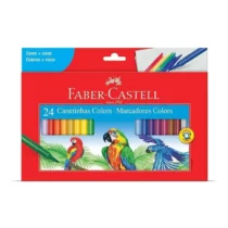 Caneta Hidrocor Colors C/24 Cores - Faber Castell