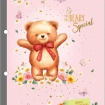 Folhas P/  Caderno Argolado (Fichário) Love Bears  80 Fls. .-Tilibra