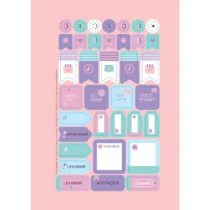 Caderno Espiral Audrey 80 Fls. - Cadersil