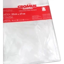 Saco de Presente Transparente C/ 50 25 cm x 37 cm . - Cromus