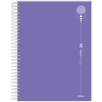 Agenda Espiral Peq 2026 Office color Roxa C/160 Fls - Foroni