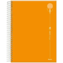 Agenda Espiral Peq 2026 Office color Laranja C/160 Fls - Foroni