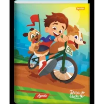 Agenda Escolar Turma do Duda Bicicleta C/192 Fls - Jandaia