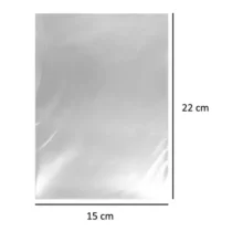 Saco De Presente Transparente 15cm x 22 cm C/50 . - Cromus