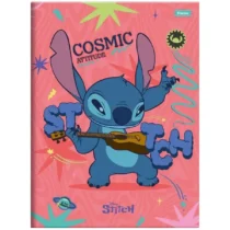 Caderno Brochura do Stitch Cosmic C/80 Fls. - Foroni
