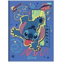 Caderno Brochura do Stitch Azul C/80 Fls. - Foroni