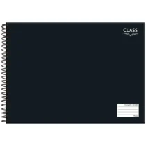Caderno Cartografia E Desenho Preto 96 Fls. Class - Foroni0,