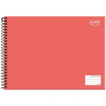 Caderno Cartografia E Desenho Vermelho 96 Fls. Class - Foroni