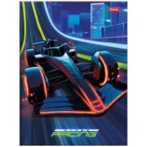 Caderno Brochura Cross Racing Carro Vermelho C/80 Fls. - Foroni