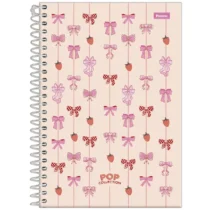 Agenda Escolar Pop Collection De Laços e Morango C/80 Fls. - Foroni