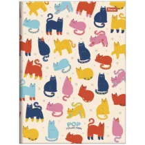 Caderno Brochura De Gatos C/48 Fls. - Foroni