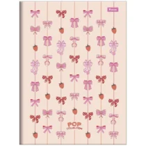 Caderno Brochura De Laços e Morangos  C/48 Fls. - Foroni