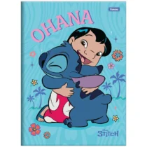 Caderno peq. Ohana do Stitch C/80 Fls. - Foroni
